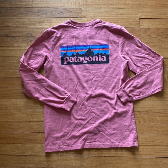 Patagonia Men's Pink Long Sleeve Shirt - Picture 3 of 4